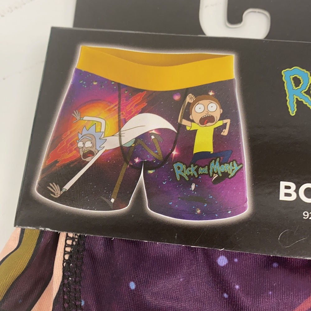 Rick and Morty men’s boxer briefs new